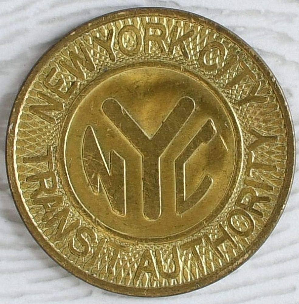 VINTAGE TOKENS LOT OF 500 OVER ／USA Vintage Transportation Bus Railroad Subway Token Lot of 10